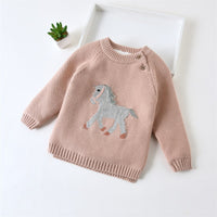 Load image into Gallery viewer, Baby Kid Unisex Animals Cartoon Crochet Sweaters Wholesale 22122603
