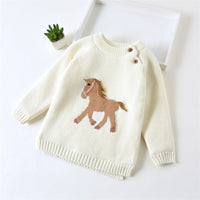 Load image into Gallery viewer, Baby Kid Unisex Animals Cartoon Crochet Sweaters Wholesale 22122603
