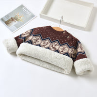 Load image into Gallery viewer, Baby Kid Unisex Checked Crochet Sweaters Wholesale 22122604
