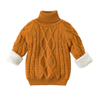 Load image into Gallery viewer, Baby Kid Girls Solid Color Sweaters Knitwear Wholesale 22122605
