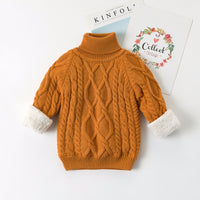 Load image into Gallery viewer, Baby Kid Girls Solid Color Sweaters Knitwear Wholesale 22122605
