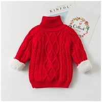 Load image into Gallery viewer, Baby Kid Girls Solid Color Sweaters Knitwear Wholesale 22122605
