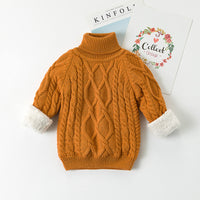 Load image into Gallery viewer, Baby Kid Girls Solid Color Sweaters Knitwear Wholesale 22122605
