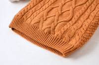 Load image into Gallery viewer, Baby Kid Girls Solid Color Sweaters Knitwear Wholesale 22122605
