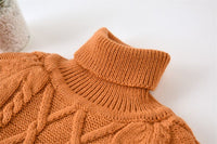 Load image into Gallery viewer, Baby Kid Girls Solid Color Sweaters Knitwear Wholesale 22122605
