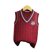 Load image into Gallery viewer, Kid Big Kid Unisex Solid Color Vests Waistcoats Knitwear Wholesale 22122612
