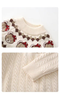 Load image into Gallery viewer, Kid Girls Cartoon Crochet Sweaters Wholesale 221226171
