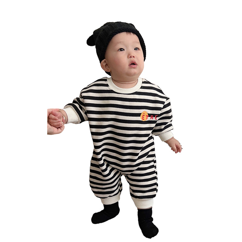 Baby Unisex Striped Jumpsuits Wholesale 221226243