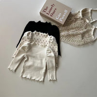 Load image into Gallery viewer, Baby Girls Solid Color Tops Wholesale 221226249
