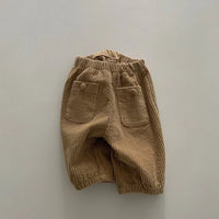 Load image into Gallery viewer, Baby Unisex Solid Color Striped Pants Wholesale 221226264
