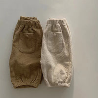 Load image into Gallery viewer, Baby Unisex Solid Color Striped Pants Wholesale 221226264
