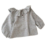 Load image into Gallery viewer, Baby Girls Flower Print Tops Wholesale 221226270
