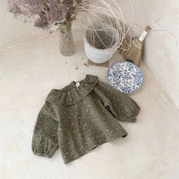 Load image into Gallery viewer, Baby Girls Flower Print Tops Wholesale 221226270
