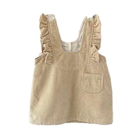 Load image into Gallery viewer, Baby Girls Flower Print Tops And Solid Color Dresses Wholesale 221226274
