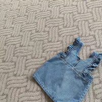 Load image into Gallery viewer, Baby Girls Flower Print Tops And Solid Color Dresses Wholesale 221226274
