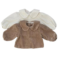 Load image into Gallery viewer, Baby Unisex Solid Color Muslin&amp;Ribbed Tops Wholesale 221226281
