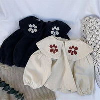 Load image into Gallery viewer, Baby Girls Flower Print Tops Wholesale 221226321
