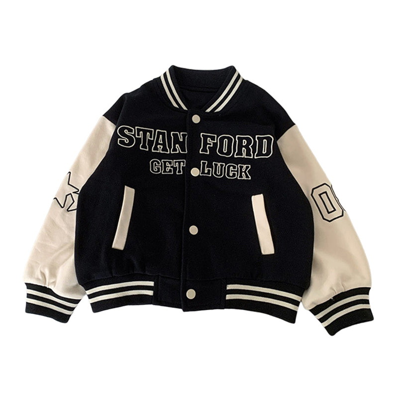 Baby Kid Boys Letters Embroidered Jackets Outwears Wholesale 221226325