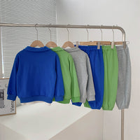 Load image into Gallery viewer, 2 Pieces Set Baby Kid Boys Letters Tops And Pants Wholesale 221226382
