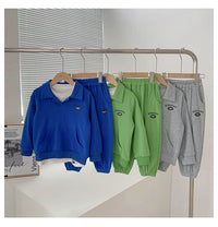 Load image into Gallery viewer, 2 Pieces Set Baby Kid Boys Letters Tops And Pants Wholesale 221226382
