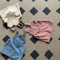 Load image into Gallery viewer, Baby Girls Solid Color Dresses Wholesale 221226393
