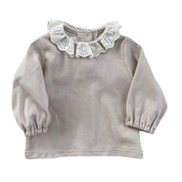 Load image into Gallery viewer, Baby Girls Lace Embroidered Tops Wholesale 221226400
