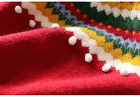 Load image into Gallery viewer, Baby Kid Girls Color-blocking Crochet Sweaters Wholesale 22122642
