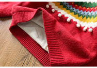 Load image into Gallery viewer, Baby Kid Girls Color-blocking Crochet Sweaters Wholesale 22122642
