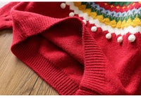 Load image into Gallery viewer, Baby Kid Girls Color-blocking Crochet Sweaters Wholesale 22122642
