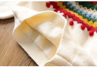 Load image into Gallery viewer, Baby Kid Girls Color-blocking Crochet Sweaters Wholesale 22122642
