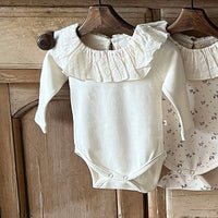 Load image into Gallery viewer, Baby Girls Solid Color Rompers Wholesale 221226438
