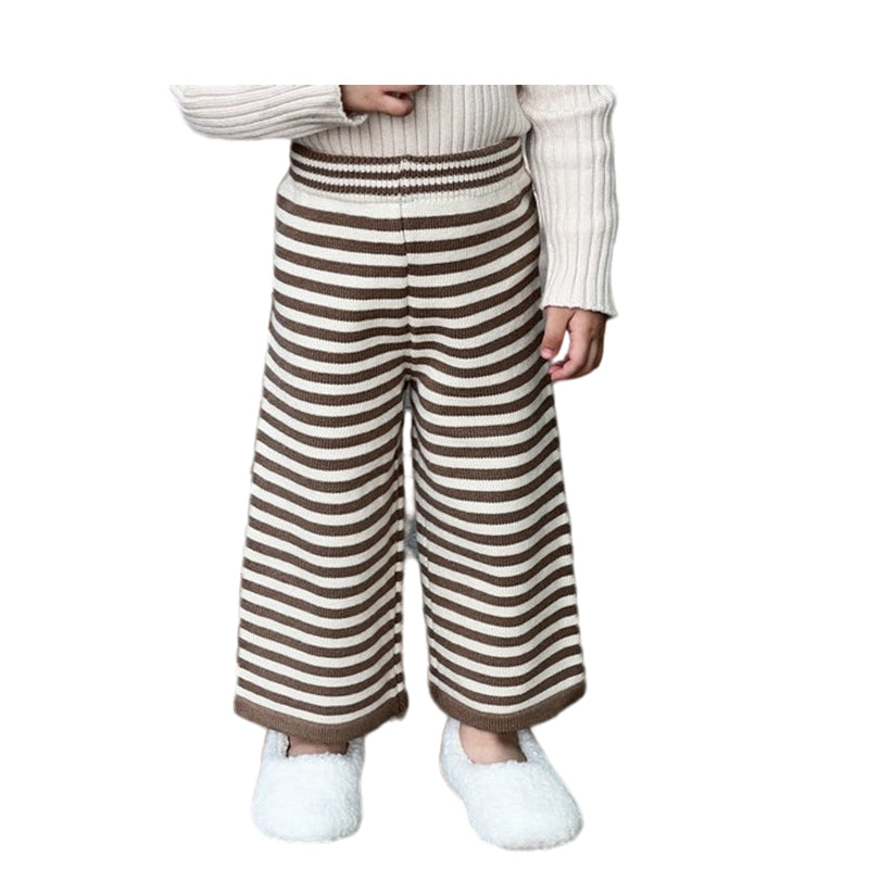 Baby Kid Girls Striped Pants Wholesale 221226440