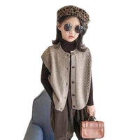 Load image into Gallery viewer, Baby Kid Girls Solid Color Vests Waistcoats Wholesale 22122646
