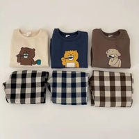Load image into Gallery viewer, Baby Kid Unisex Animals Cartoon Print Hoodies Swearshirts Wholesale 22122680

