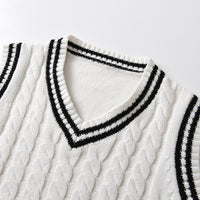 Load image into Gallery viewer, Baby Boys Solid Color Vests Waistcoats Knitwear Wholesale 22122691
