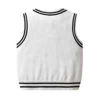 Load image into Gallery viewer, Baby Boys Solid Color Vests Waistcoats Knitwear Wholesale 22122691

