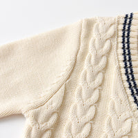 Load image into Gallery viewer, Baby Kid Boys Color-blocking Crochet Cardigan Wholesale 22122693
