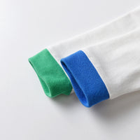 Load image into Gallery viewer, Baby Boys Color-blocking Cartoon Embroidered Jumpsuits Wholesale 22122696
