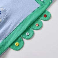 Load image into Gallery viewer, Baby Boys Color-blocking Cartoon Embroidered Jumpsuits Wholesale 22122696
