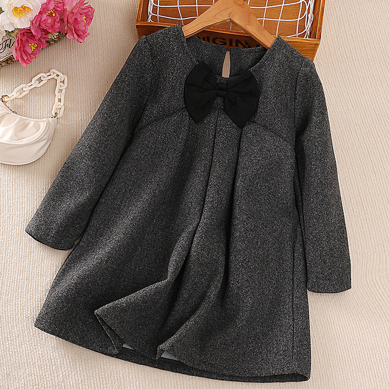 Baby Kid Girls Bow Dresses Wholesale 22122756