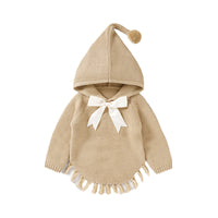 Load image into Gallery viewer, Baby Kid Girls Solid Color Bow Jackets Outwears Wholesale 22122909
