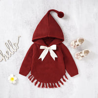 Load image into Gallery viewer, Baby Kid Girls Solid Color Bow Jackets Outwears Wholesale 22122909
