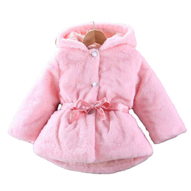 Baby Kid Girls Solid Color Jackets Outwears Wholesale 221229101