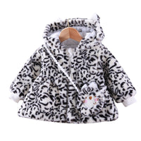 Load image into Gallery viewer, Baby Kid Girls Leopard print Coats Wholesale 221229115
