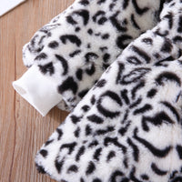 Load image into Gallery viewer, Baby Kid Girls Leopard print Coats Wholesale 221229115
