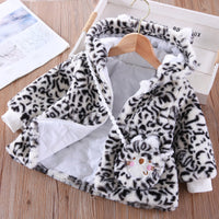 Load image into Gallery viewer, Baby Kid Girls Leopard print Coats Wholesale 221229115
