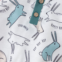 Load image into Gallery viewer, 2 Pieces Set Baby Girls Animals Print Tops And Striped Pants Wholesale 221229120
