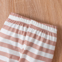 Load image into Gallery viewer, 2 Pieces Set Baby Girls Animals Print Tops And Striped Pants Wholesale 221229120
