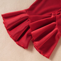 Load image into Gallery viewer, 3 Pieces Set Baby Kid Girls Valentine&#39;s Day Love heart Tops And Solid Color Pants And Headwear Wholesale 221229121
