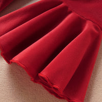 Load image into Gallery viewer, 3 Pieces Set Baby Kid Girls Valentine&#39;s Day Love heart Tops And Solid Color Pants And Headwear Wholesale 221229121
